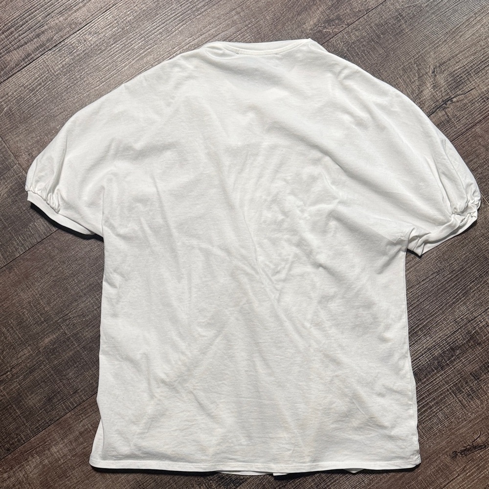 Simone Rocha White Ruched Top - Picture 10 of 14